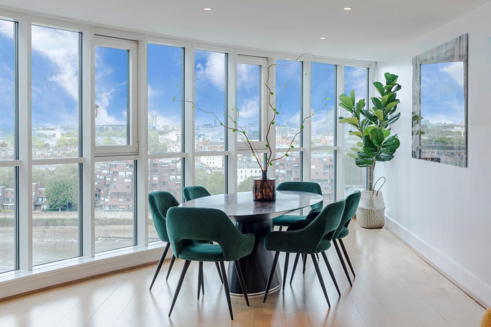 Best Thames View In Town! Large Luxxe Nomad Design Family Home Лондон Екстер'єр фото