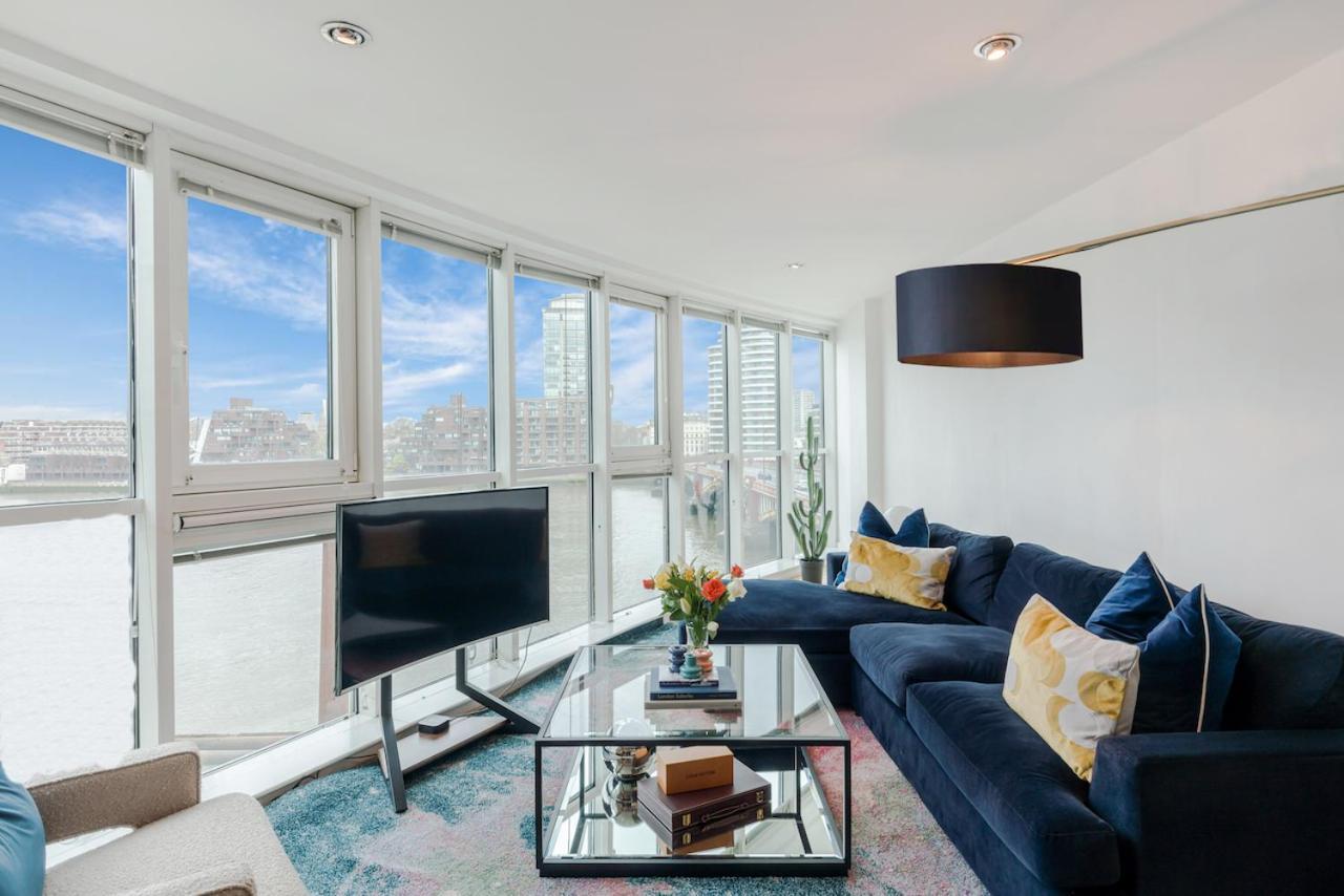 Best Thames View In Town! Large Luxxe Nomad Design Family Home Лондон Екстер'єр фото