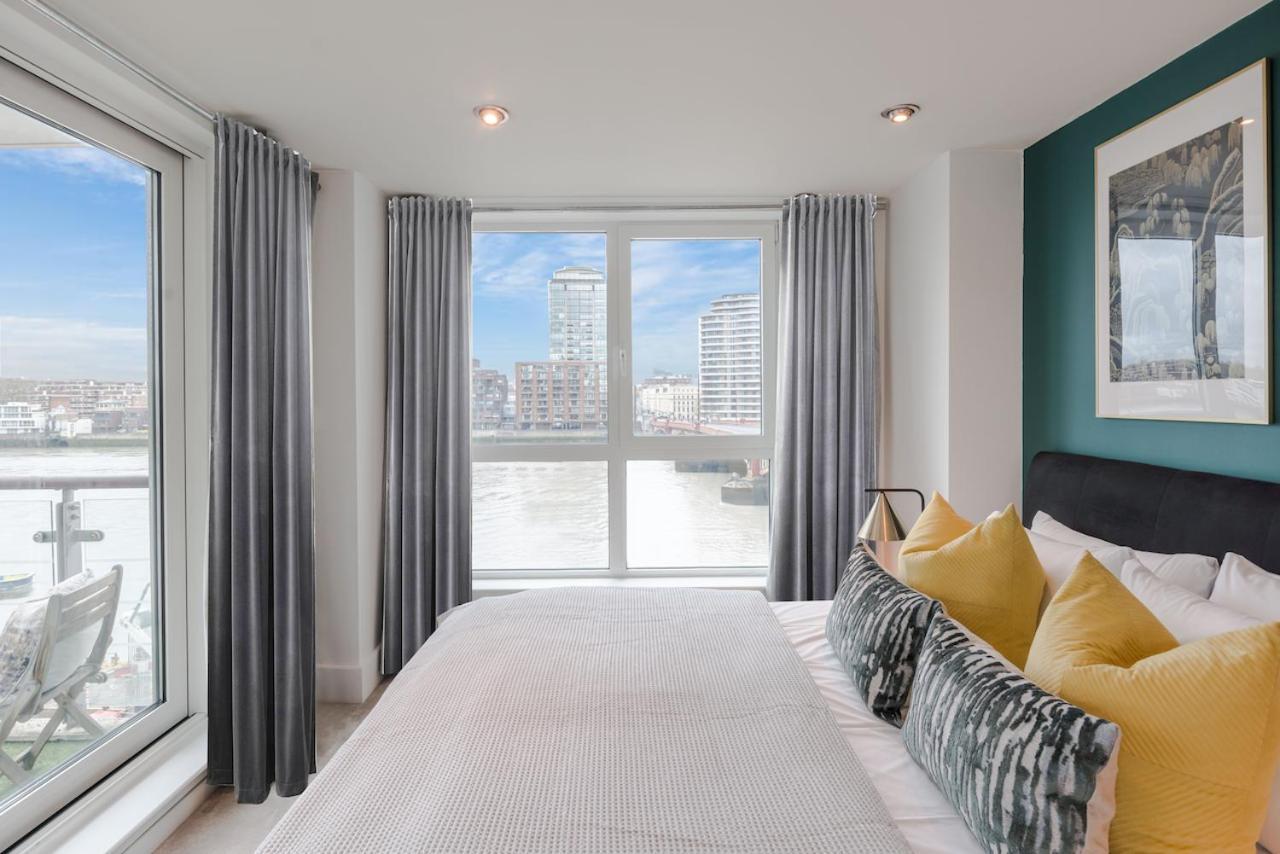 Best Thames View In Town! Large Luxxe Nomad Design Family Home Лондон Екстер'єр фото